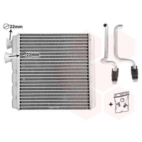 Wärmetauscher 58016707 SEAT ARONA von VAN WEZEL