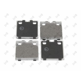 ABAKUS 231-02-165 Bremseklodser ASTON MARTIN DB9 coupé