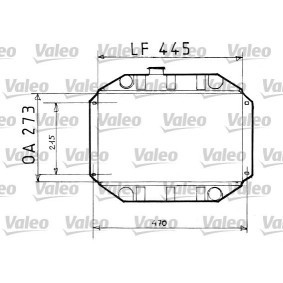 Kühler, Motorkühlung von VALEO günstig für 204,03&nbsp;&euro;
