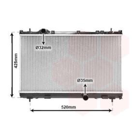 VAN WEZEL 07002101 Radiateur DODGE NEON