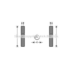 Comprar Filtro deshidratante, aire acondicionado de PRASCO MTD233 a bajo precio de 27,28&nbsp;&euro;