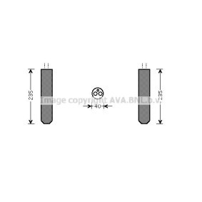 Comprar Filtro deshidratante, aire acondicionado de PRASCO TOD017 a bajo precio de 18,48&nbsp;&euro;