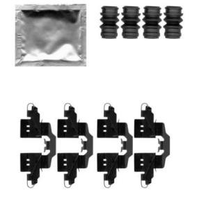 TEXTAR 82509700 Monteringssæt til bremseklodser ASTON MARTIN