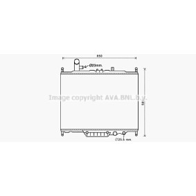 PRASCO AUA2225 Kühler LAND ROVER DISCOVERY IV VAN (L319)