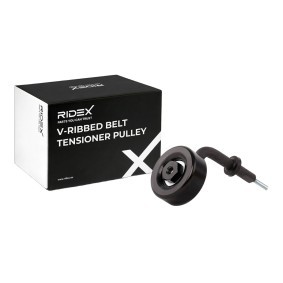 RIDEX 310T0042 Polea tensora, correa poli V LAND ROVER