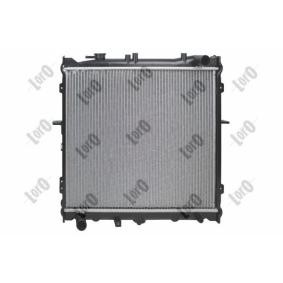 ABAKUS 024-017-0009-B Kühler KIA SPORTAGE (K00)