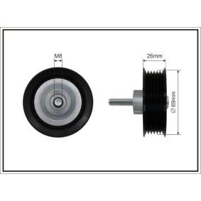 CAFFARO 500334 Polea inversión / guía, correa poli v LAND ROVER Range Rover Evoque (L538)