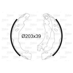 Köp Bromsbacksats av VALEO 564157 till det låga priset 374,66&nbsp;kr