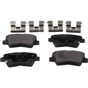 JP GROUP 3563701110 Pastilhas de travão HYUNDAI ACCENT 4 Stufenheck (RB)