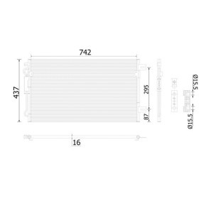 Comprar Condensador, aire acondicionado de MAHLE AC 907 000S a bajo precio de 165,00&nbsp;&euro;