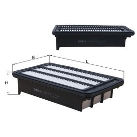 Comprar Filtro de aire de MAHLE LX 5806 a bajo precio de 22,83&nbsp;&euro;