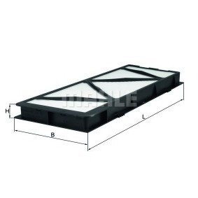 Compre Filtro, ar do habitáculo da MAHLE LAR 12 a um preço baixo por 42,57&nbsp;&euro;