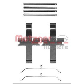 Zubehörsatz, Scheibenbremsbelag von METZGER 109-1752