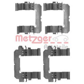 Zubehörsatz, Scheibenbremsbelag von METZGER 109-1756