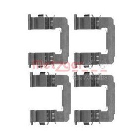 Zubehörsatz, Scheibenbremsbelag von METZGER 109-1742