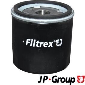 JP GROUP 1118504900 Filtro de óleo LEXUS GS (JZS147_)