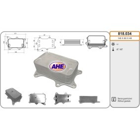 Kjøp Oljekjøler, motorolje av AHE 818.034 til den lave prisen 1085,65&nbsp;kr