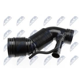 NTY GPP-VW-004 Sugeslange, luftfilter VW Golf 4 (1J1)