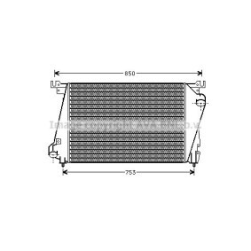PRASCO CR4035 Intercooler DODGE