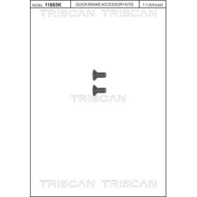 TRISCAN 8105 116006 Skruv till bromsskiva MAZDA