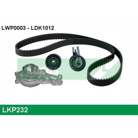 Achetez des Kit de distribution + pompe à eau LUCAS LKP232 à prix pour 124,54&nbsp;&euro;
