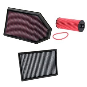 K&N Filters KNF4055N0034 Kit de filtres DODGE CHARGER