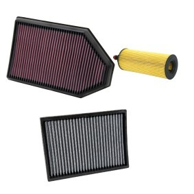 K&N Filters KNF4055N0036 Kit de filtres DODGE CHARGER