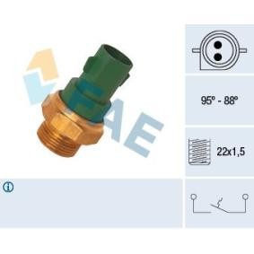 FAE 37240 Bulbo ventola radiatore FORD FIESTA Furgonato (F3L, F5L)