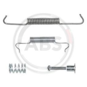 A.B.S. 0887Q Kit accessori, ganasce freno KIA SPORTAGE (JE_, KM_)