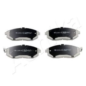 Achetez des Plaquettes de frein ASHIKA 50-0W-W09 à prix pour 40,20&nbsp;&euro;