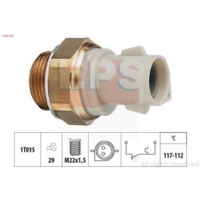 EPS 1.850.166 Bulbo ventola radiatore FORD Escort '91 Express (AVF)