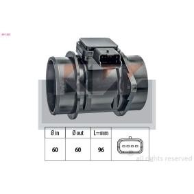 Achetez des Débitmètre d'air KW 491 301 à prix pour 232,09&nbsp;&euro;