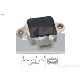 Achetez des Capteur de position du papillon KW 495 082 à prix pour 85,35&nbsp;&euro;