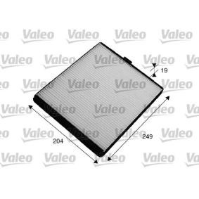VALEO 715535 Raitisilmasuodatin DAEWOO KALOS (KLAS) 1.4 83 hv Bensiinimoottori