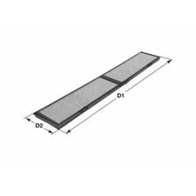 CLEAN FILTER NC2355 Raitisilmasuodatin DAEWOO KALOS (KLAS) 1.4 83 hv Bensiinimoottori