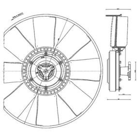 Kühlerlüfter von MAHLE günstig für 736,60&nbsp;&euro;