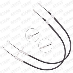 STARK SKCPB-1051137 Cable de freno de mano MERCEDES-BENZ Clase E Sedán (W124)