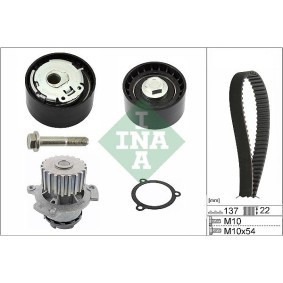 Comprar Juego de rodillos, correa poli V de INA 530 0403 09 a bajo precio de 58,28&nbsp;&euro;