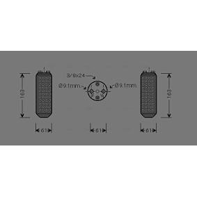Comprar Filtro deshidratante, aire acondicionado de AVA COOLING SYSTEMS DND037 a bajo precio de 40,53&nbsp;&euro;