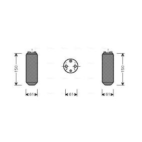 Comprar Filtro deshidratante, aire acondicionado de AVA COOLING SYSTEMS DND255 a bajo precio de 42,73&nbsp;&euro;