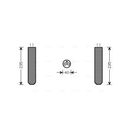 Comprar Filtro deshidratante, aire acondicionado de AVA COOLING SYSTEMS TOD017 a bajo precio de 15,90&nbsp;&euro;