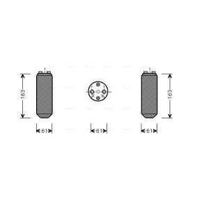 Comprar Filtro deshidratante, aire acondicionado de AVA COOLING SYSTEMS VOD104 a bajo precio de 42,46&nbsp;&euro;