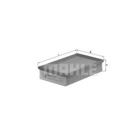 Comprar Filtro de aire de MAHLE LX 636 a bajo precio de 22,80&nbsp;&euro;