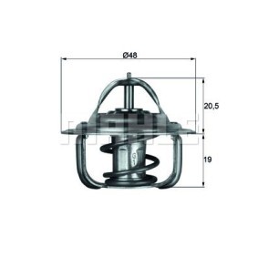 BEHR THERMOT-TRONIK TX 1 83D DODGE CHARGER Termostaatti