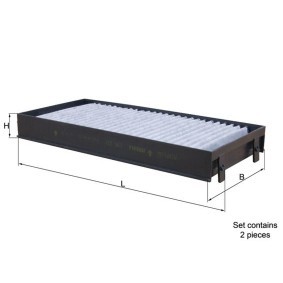 Osta Suodatin, sisäilma KNECHT:llä LAK 221/S edullisesti hintaan 108,89&nbsp;&euro;