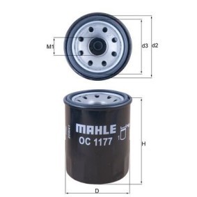 Comprar Filtro de aceite de KNECHT OC 1177 a bajo precio de 9,62&nbsp;&euro;