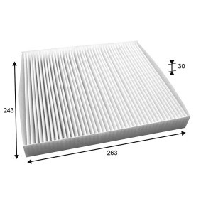 Innenraumfilter für JEEP von VALEO