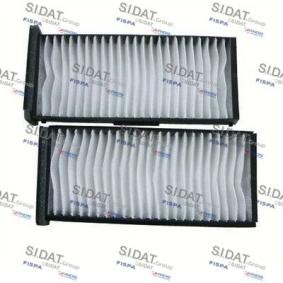 Comprar Filtro de habitáculo de SIDAT 126-2 a bajo precio de 24,94&nbsp;&euro;
