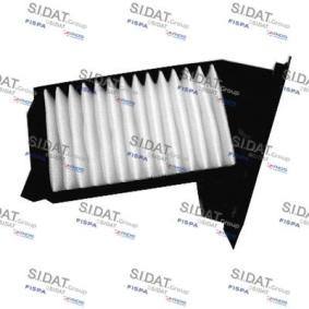Comprar Filtro de habitáculo de SIDAT 127 a bajo precio de 25,77&nbsp;&euro;