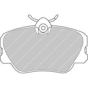 Bremsbeläge von FERODO RACING FCP415R